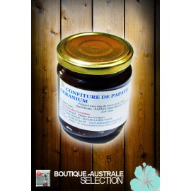 Confiture de Papaye Géranium Maison du Curcuma pots 250grs