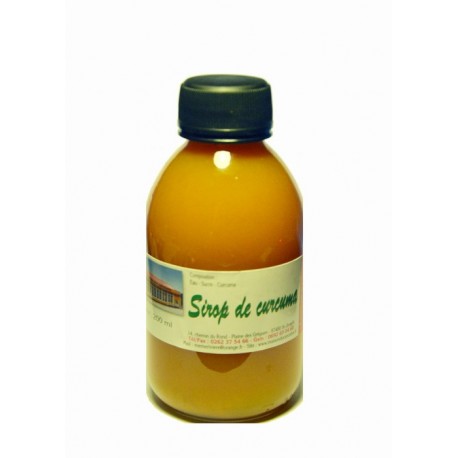 Sirop de Curcuma 200 ml de la plaine des Grègues