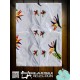 Les broderies 1er choix " oiseaux de Paradis de la Réunion": broderies recto et verso