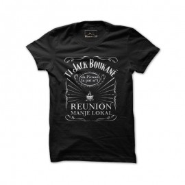 Tee-shirt Bourbon Palto "Ti Jack Boucané".