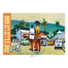 Poster Ile de La Réunion 50x70 Saint Gilles les Bains: Born in 70sBorn in