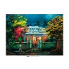 Poster Ile de La Réunion 50x70 Saint Gilles les Bains: Born in 70s