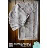 Les nappes madagascar couleur gris mastic : broderies personnages