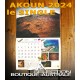 Le Calendrier 2024 avec  agenda offert Jade éditions. La Réunion.