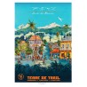 Affiche Atomic Café Editions La Réunion 50x70 Diagonale des fous 2026 par Miguel