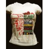 Top femme Ethnie Blanc
