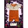 Combi short Kaniki bicolor orange