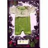 Combi short Kaniki bicolor vert