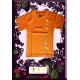 Tee shirt Kaniki Orange "Lé o et lé ba"