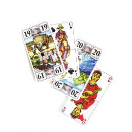  Tarot Bourbon:Cartes de tarots de collection illustration Reunion