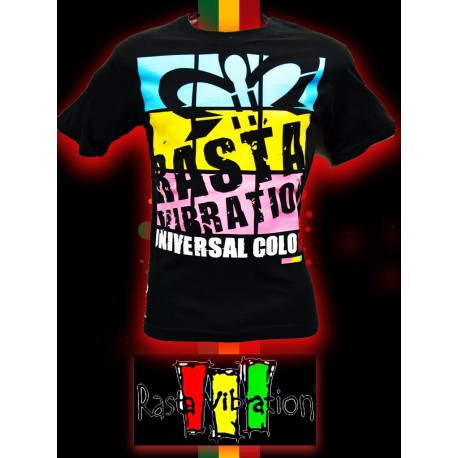 Tee shirt MC-Rasta vibration screens- 2011