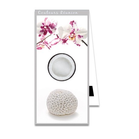 Marque page magnétique blanc