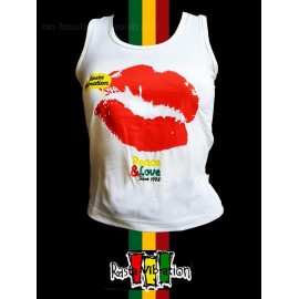 Top femme rasta vibration lip.