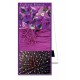 Marque page magnétique violet