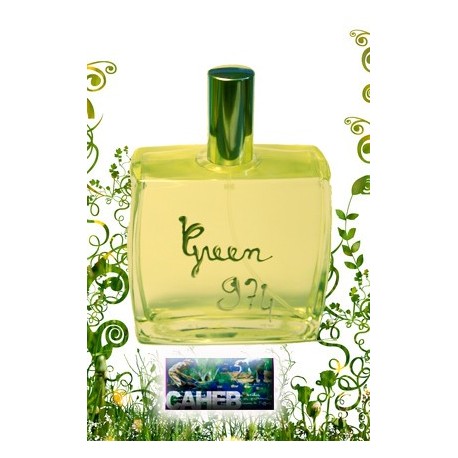 Parfum homme "Green 974" de l'île de La Réunion. 