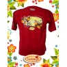Tee-shirt Impulsion "La réunion 974" Rouge