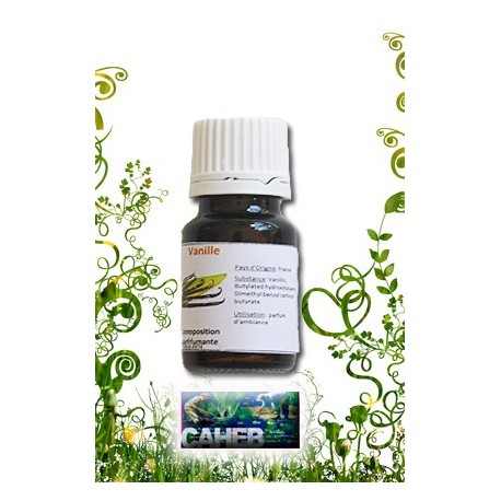 Parfum d'ambiance de vanille en 10ml