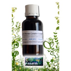 Huile de massage Camphre Cryptoméria en 100 ml