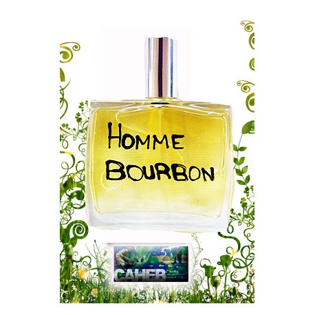 Parfum homme "Fougère Bourbon" de l'île de La Réunion. 
