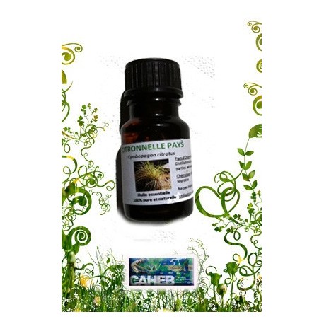 Huile essentielle de Citronnelle Pays en 10ml